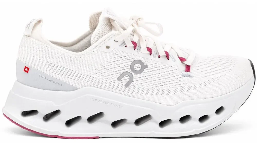On Cloud Running/Walking CloudTec Phase Womens Shoes Size 9 White/Pink Sneakers
